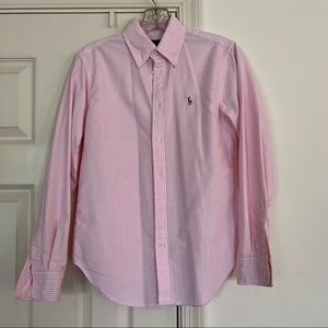 Polo Ralph Lauren Striped Knit Oxford Shirt